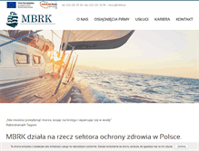 Tablet Screenshot of mbrk.pl